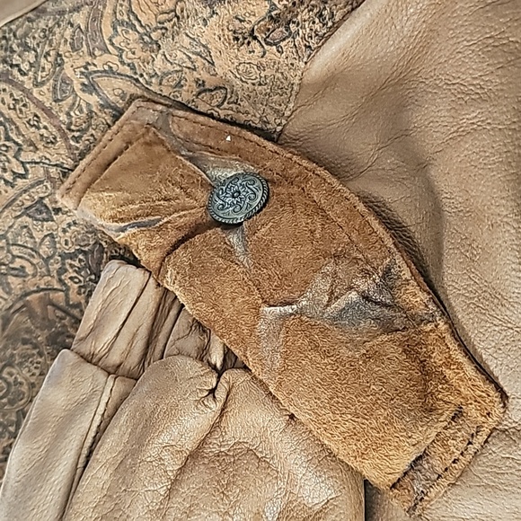 Winlit genuine leather 80s vintage jacket - Picture 5 of 6